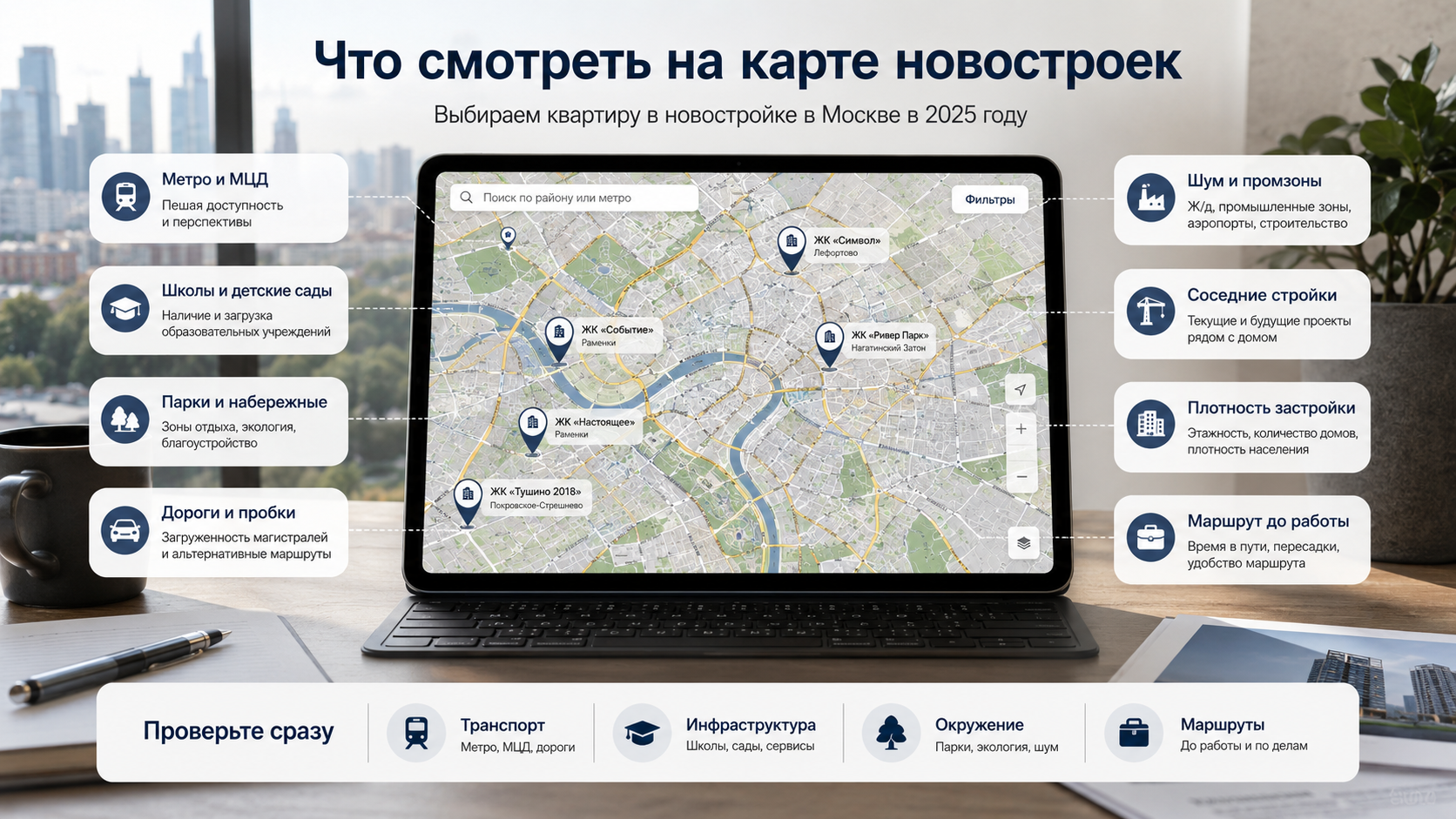 Что смотреть на карте новостроек