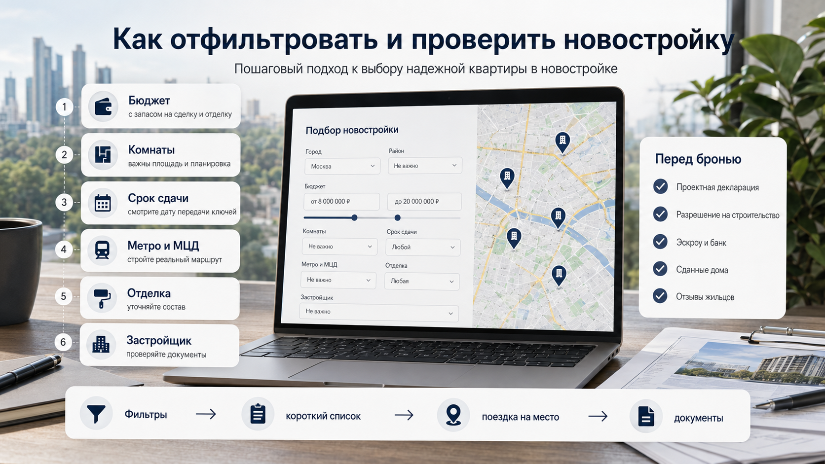 как проверить новостройку